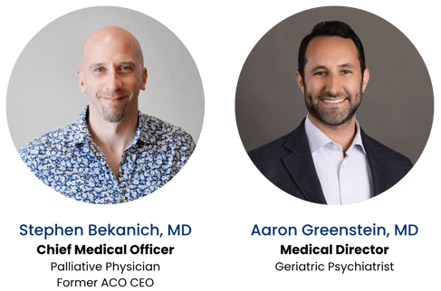 Stephen Bekanich, MD, and Aaron Greenstein, MD
